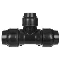 T- kus redukovaný 63x50x63 plastový pre  rúry z PE